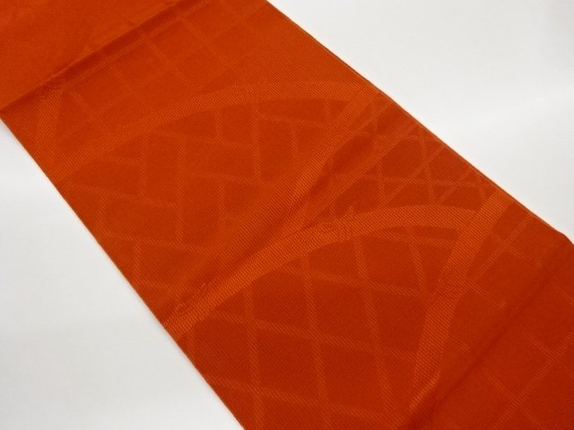 JAPANESE KIMONO / NAGOYA OBI FOR SUMMER / WOVEN FENCE